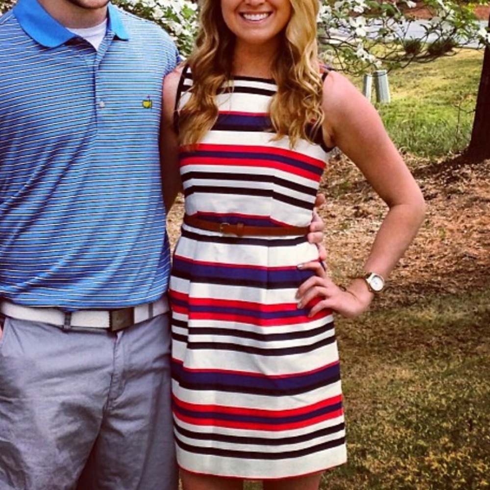 J Crew Structured Sleeveless Dress